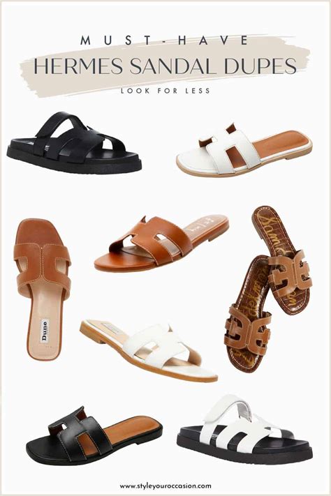 hermes sandals dipe|hermes dupe sandals primark.